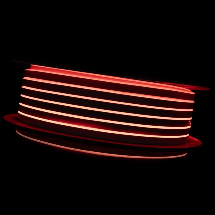LED neon 6x12 mm 12 W/m 2835 120 diodes IP68 12 Volt red light colour LED neon 6x12 mm 12 W/m 2835 120 diodes IP68 12 Volt red light colour