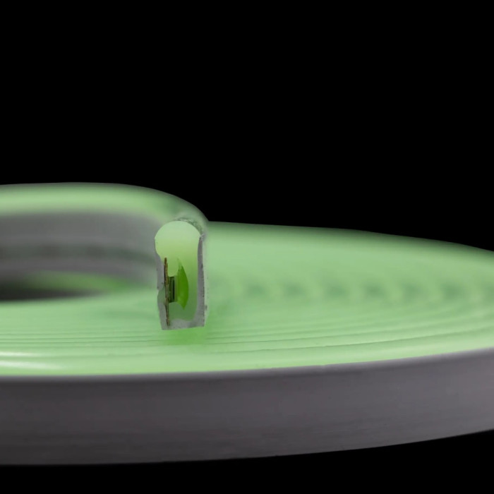 LED neon 6x12 mm 12 W/m 2835 120 diodes IP68 12 Volt green light colour LED neon 6x12 mm 12 W/m 2835 120 diodes IP68 12 Volt green light colour