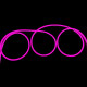 LED neon 8x16 mm 12 W/m 2835 120 diodes IP68 12 Volt pink light colour LED neon 8x16 mm 12 W/m 2835 120 diodes IP68 12 Volt pink light colour