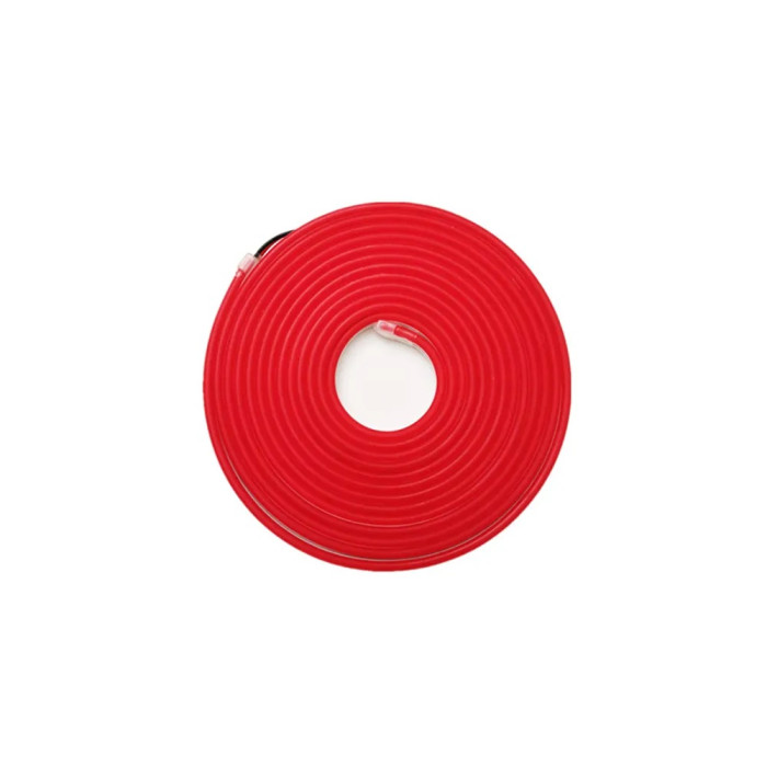 LED neon 6x12 mm 10 W/m 2835 120 diodes IP68 12 Volt RED light colour LED neon 6x12 mm 10 W/m 2835 120 diodes IP68 12 Volt RED light colour