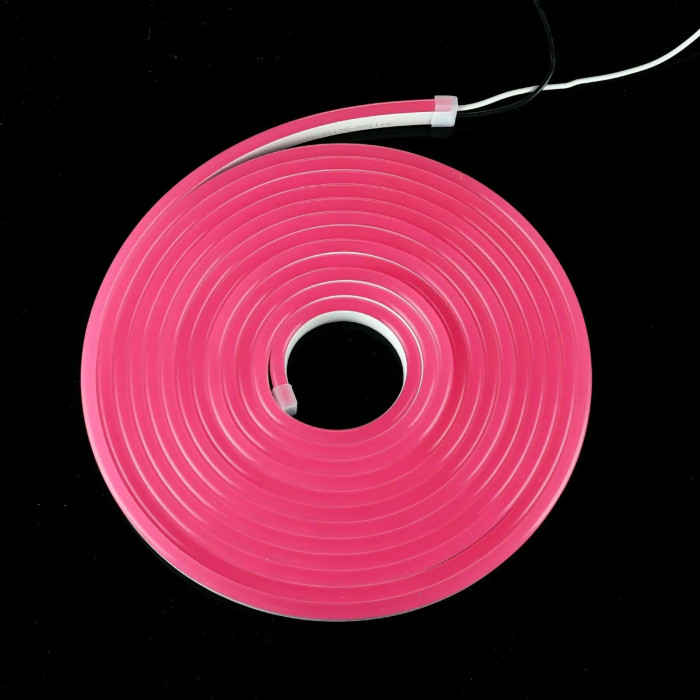 LED neon 6x12 mm 10 W/m 2835 120 diodes IP68 12 Volt PINK light colour LED neon 6x12 mm 10 W/m 2835 120 diodes IP68 12 Volt PINK light colour