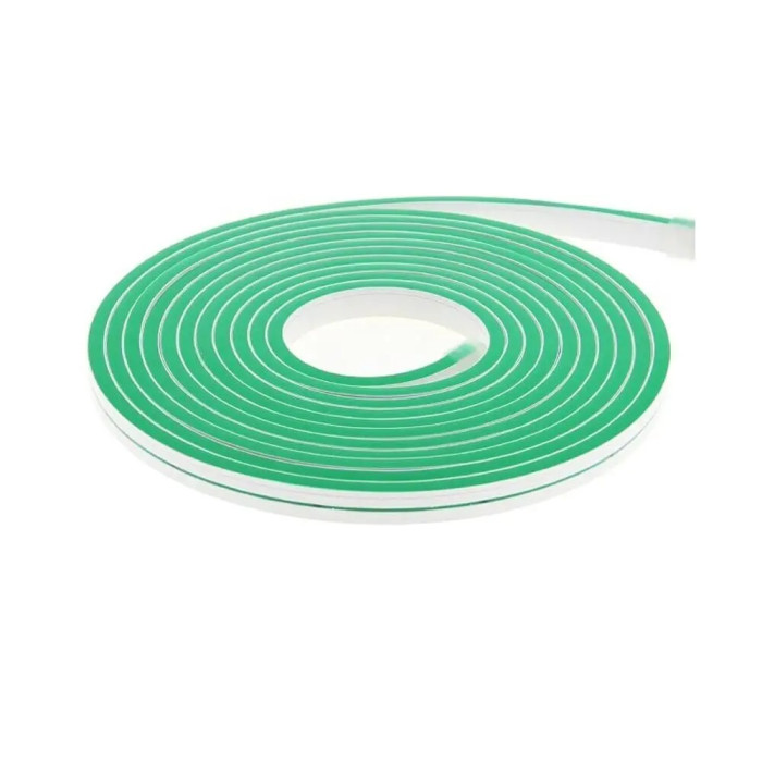 LED neon 6x12 mm 10 W/m 2835 120 diodes IP68 12 Volt GREEN light colour LED neon 6x12 mm 10 W/m 2835 120 diodes IP68 12 Volt GREEN light colour