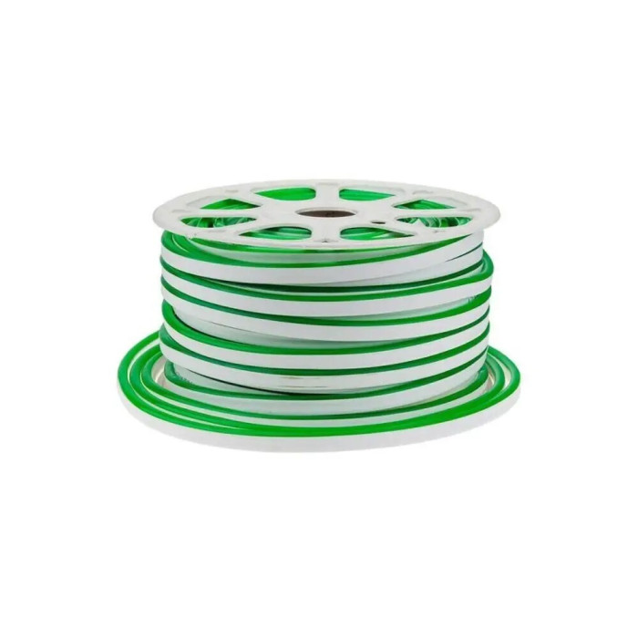 LED neon 6x12 mm 10 W/m 2835 120 diodes IP68 12 Volt GREEN light colour LED neon 6x12 mm 10 W/m 2835 120 diodes IP68 12 Volt GREEN light colour