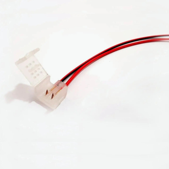 Connector for LED neon 6x12 mm with wire Connector for LED neon 6x12 mm with wire