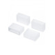 Plug for LED neon 6x12 mm white without hole Plug for LED neon 6x12 mm white without hole