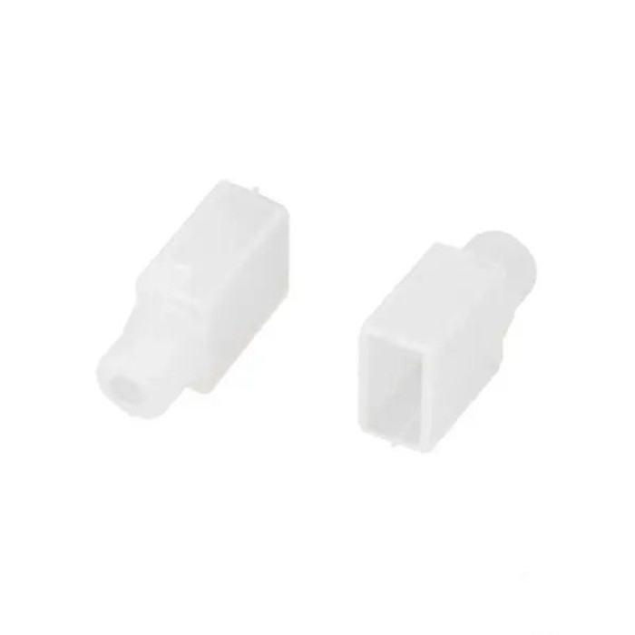 Plug for LED neon 6x12 mm white with hole Plug for LED neon 6x12 mm white with hole